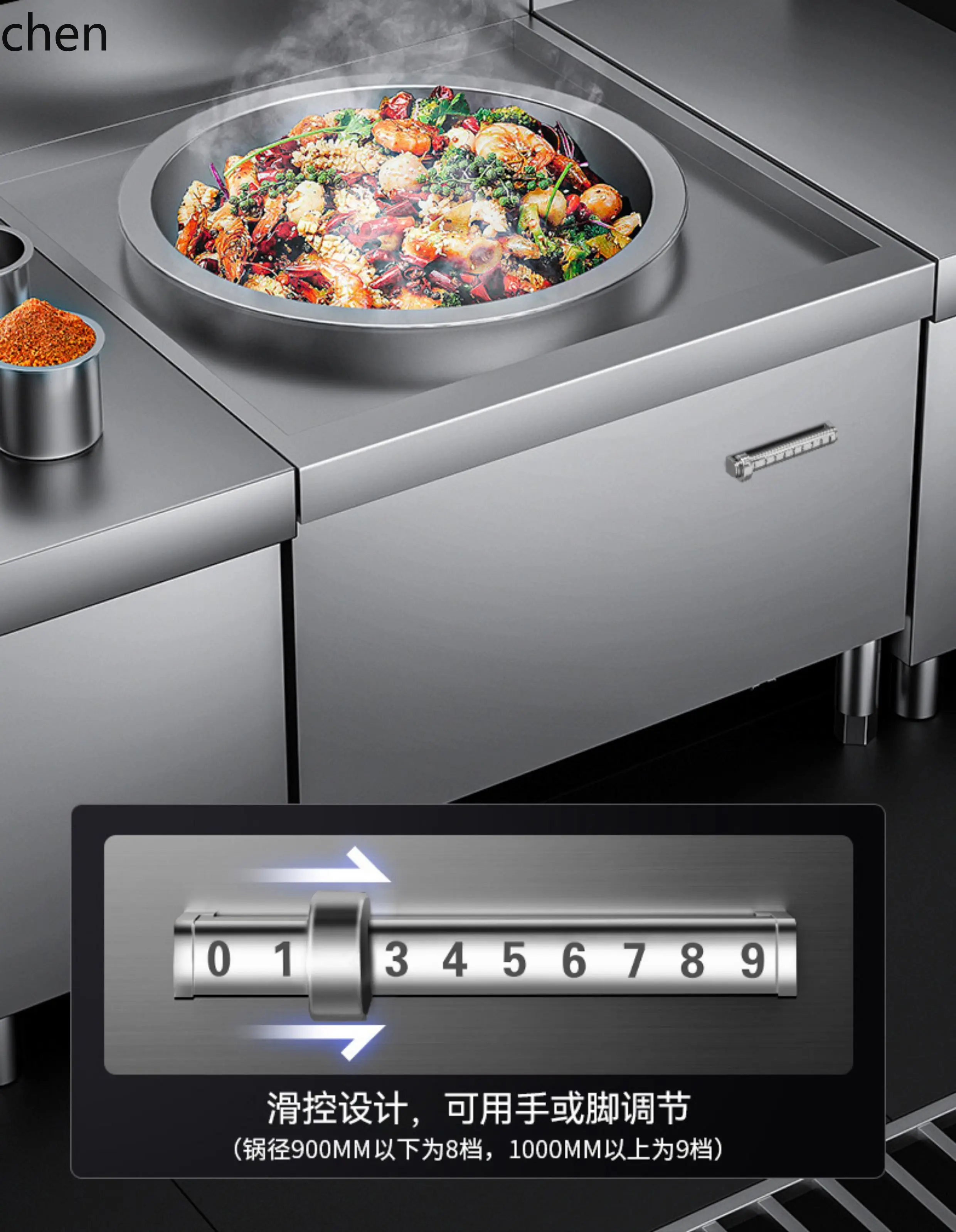 Commercial Kitchen Induction - Fogão de Indução Comercial ZML de