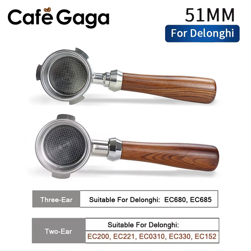 Delonghi Espresso Dedica 685 - Portafiltro Sem Fundo de 51mm para