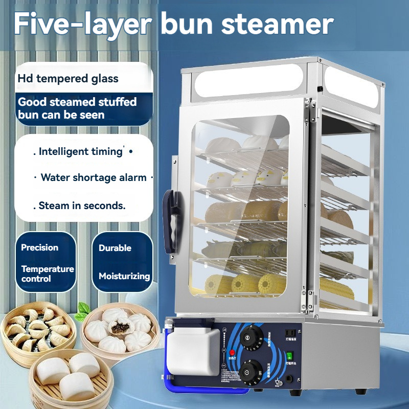 Commercial Steamer Cabinet - Armário Expositor Comercial para Pães a
