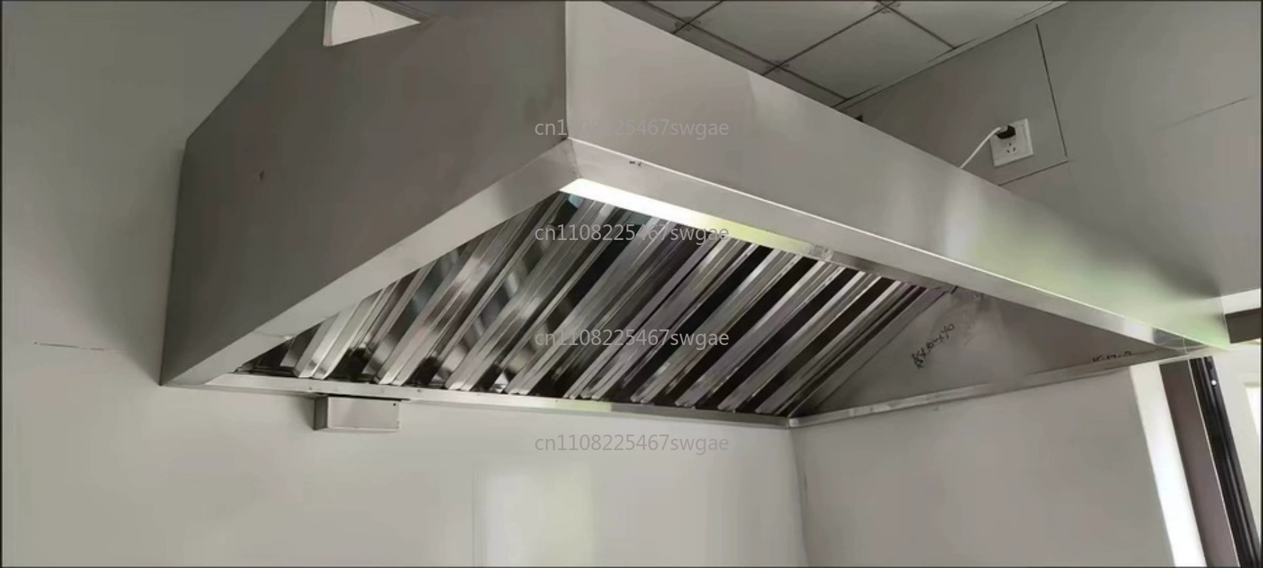 Commercial Exhaust Hood - Coifa de Cozinha em Aço de