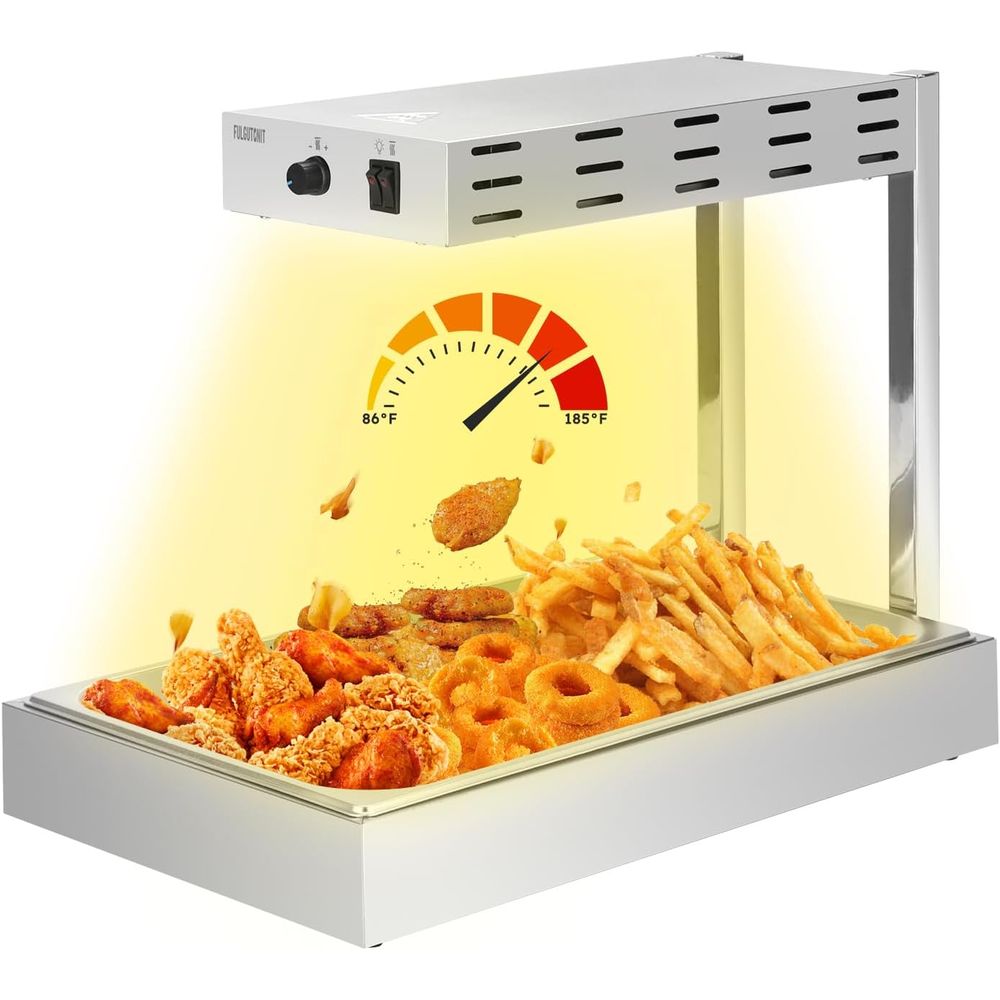 Commercial Kitchen Warmer - Aquecedor de batidas francesas, luz de