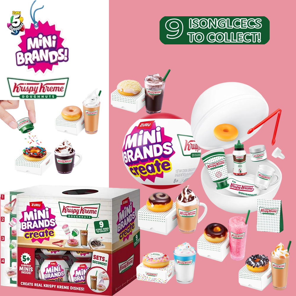 Commercial Kitchen Items - Zuru mini marcas krispy kreme criar