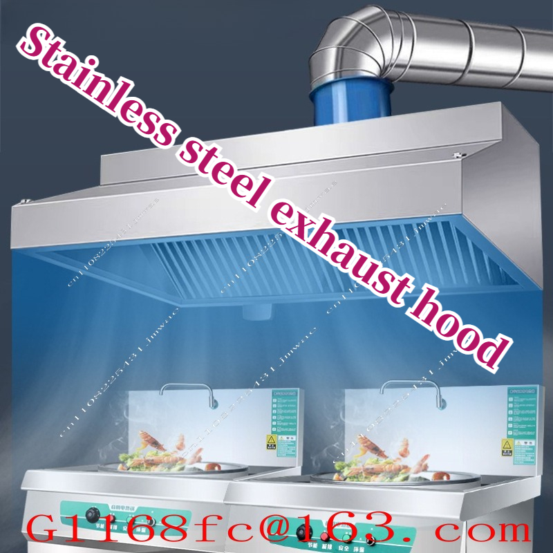 Commercial Exhaust Hood - Coifa de Aço Inoxidável para Cozinha