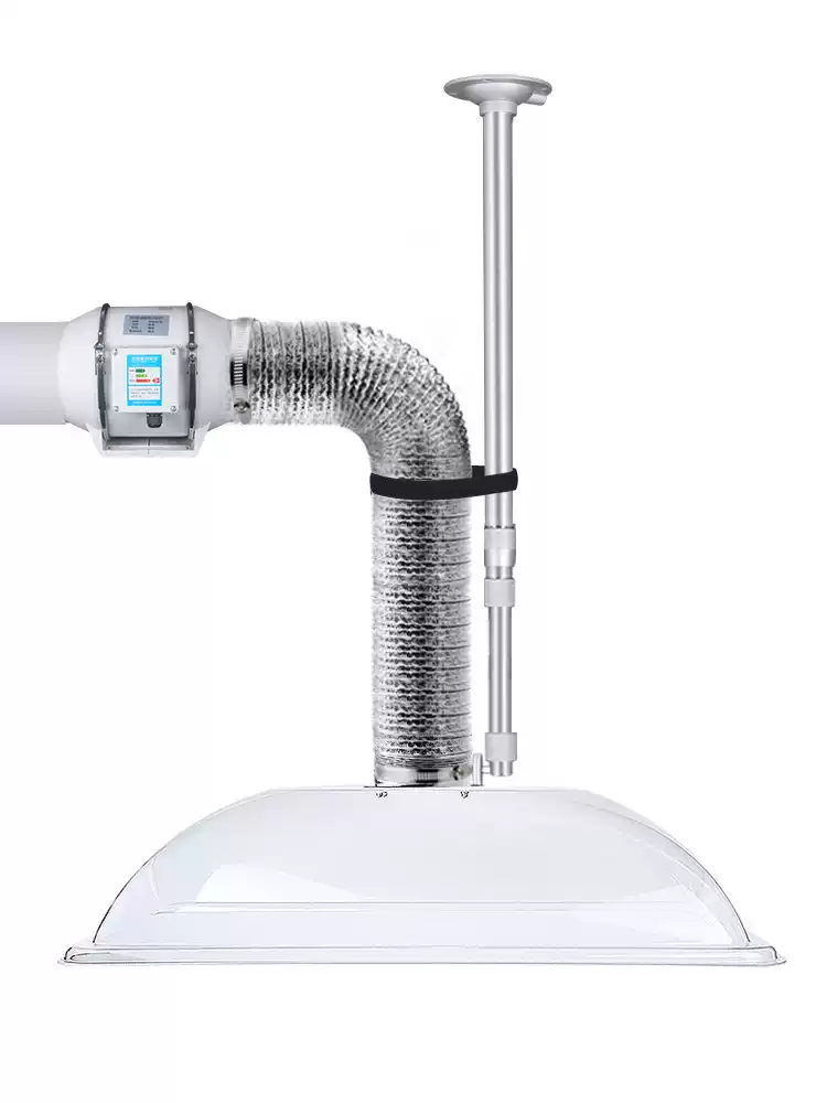 Commercial Exhaust Hood - Exaustor de Fumaça Moxa com Capô
