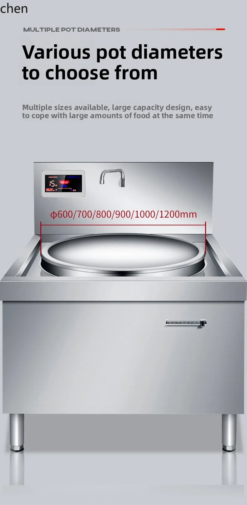 Fogão de Indução Comercial ZML - Commercial Kitchen Induction avaliação e preço