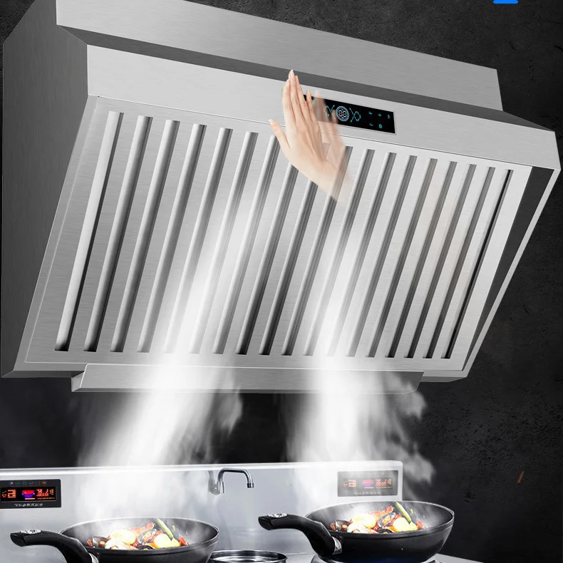 -Para oem 1.8m exaustor de aço - Commercial Exhaust Hood avaliação e preço