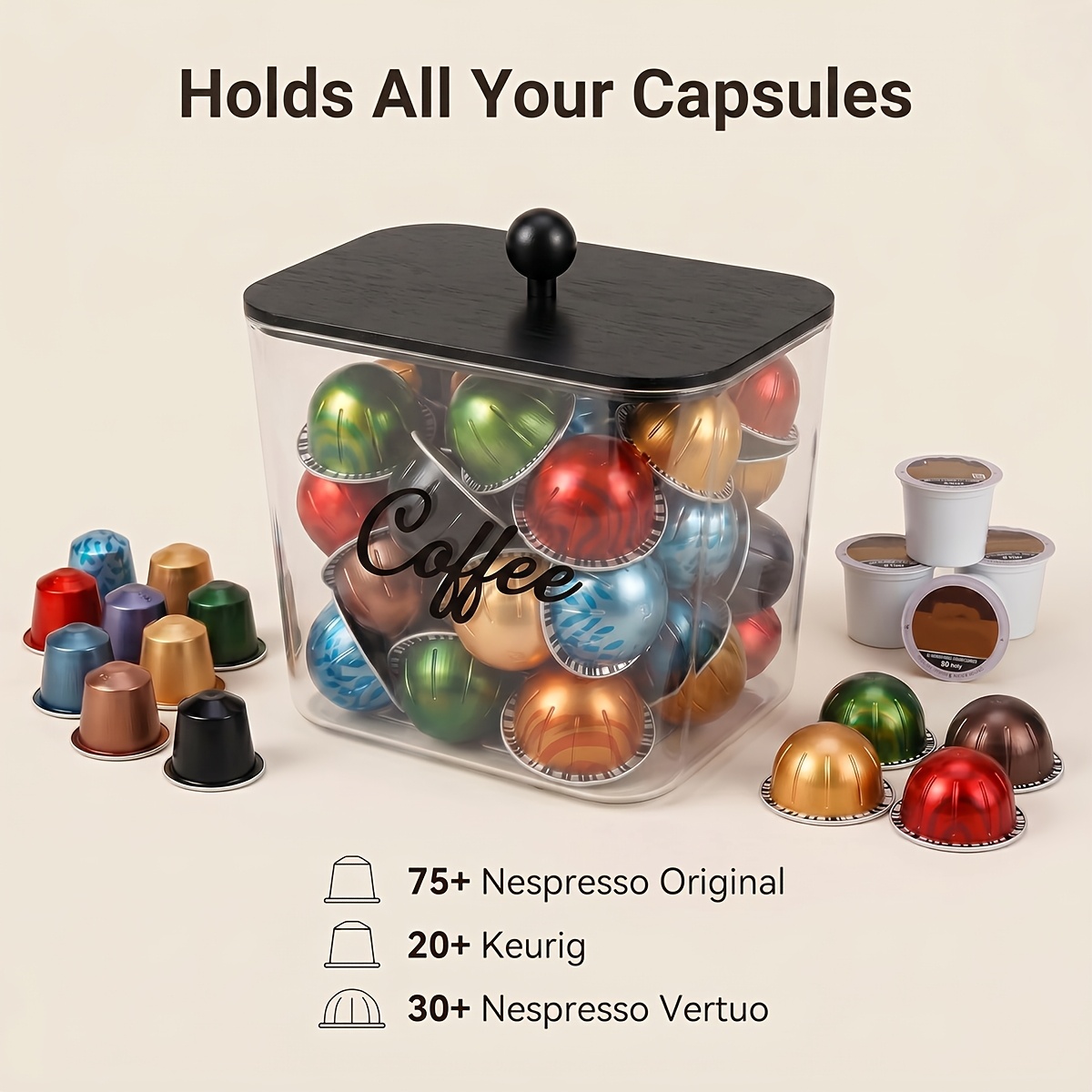Suporte para Cápsulas de Café  - Commercial Kitchen Utensil Organizer avaliação e preço