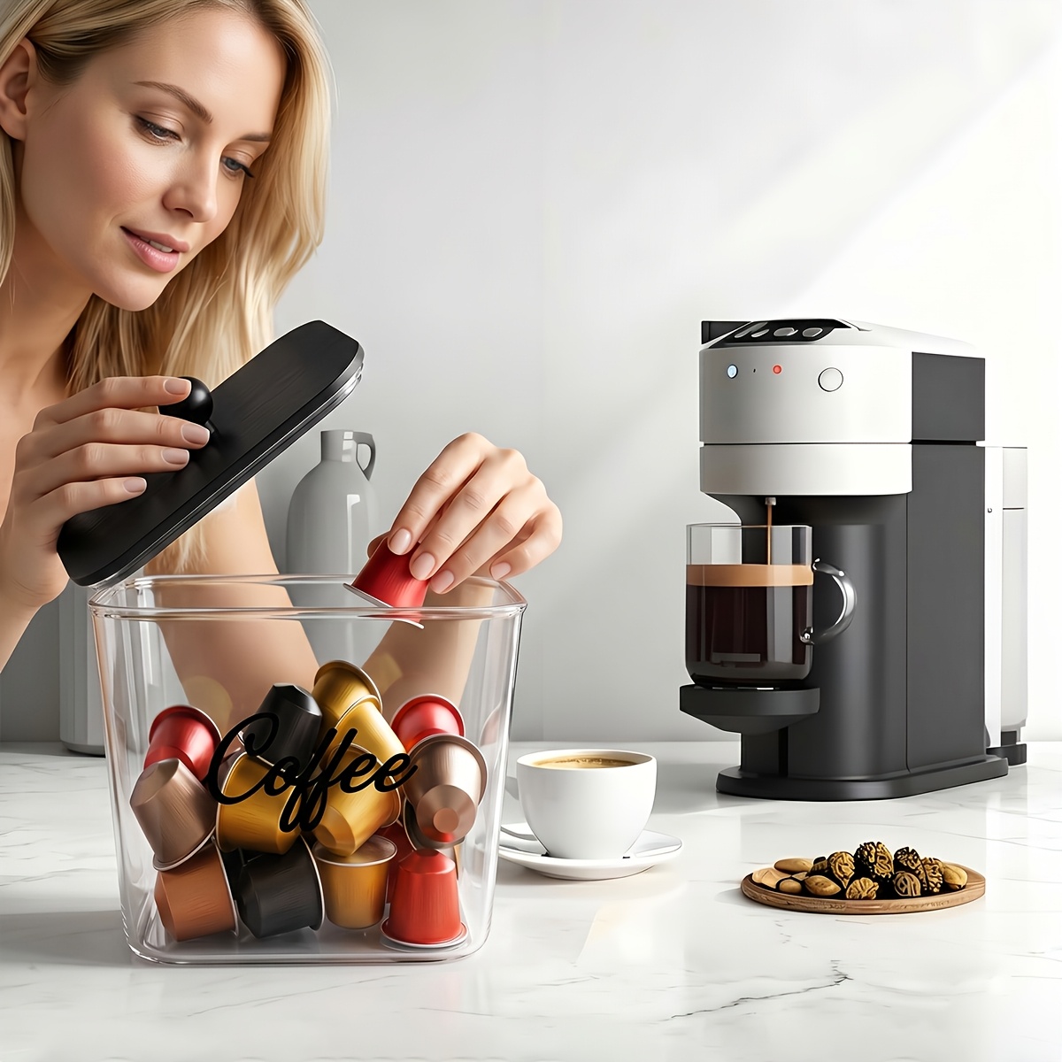 Suporte para Cápsulas de Café  - Commercial Kitchen Utensil Organizer avaliação e preço