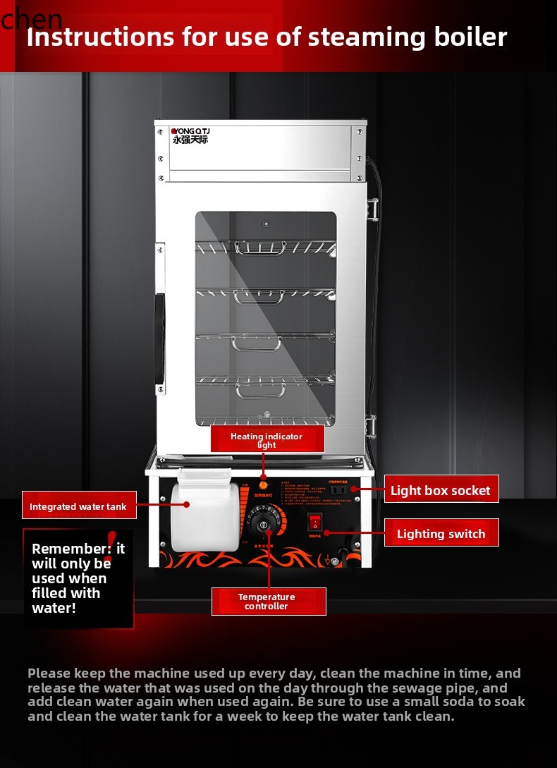 ZS vapor comercial máquina de  - Commercial Steamer Cabinet avaliação e preço