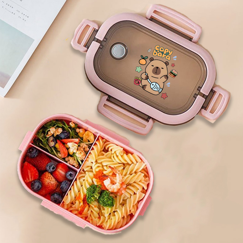 Capivara bento lancheira anime - Commercial Kitchen Utensil Organizer avaliação e preço