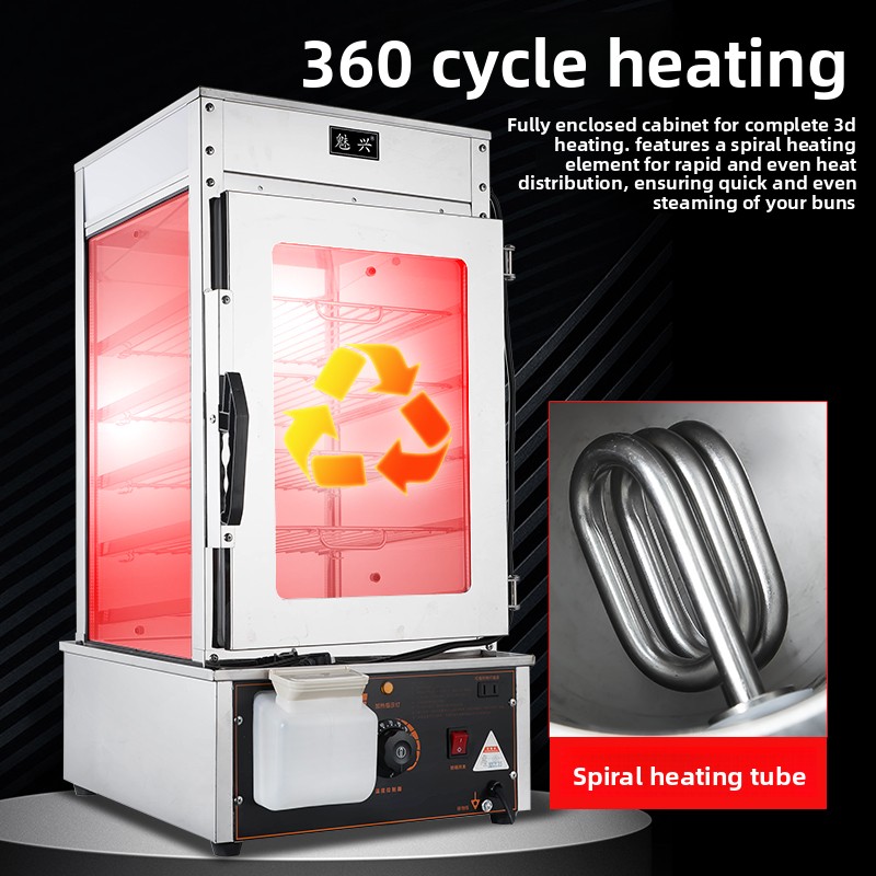 Máquina de Vapor Comercial 220 - Commercial Steamer Cabinet avaliação e preço