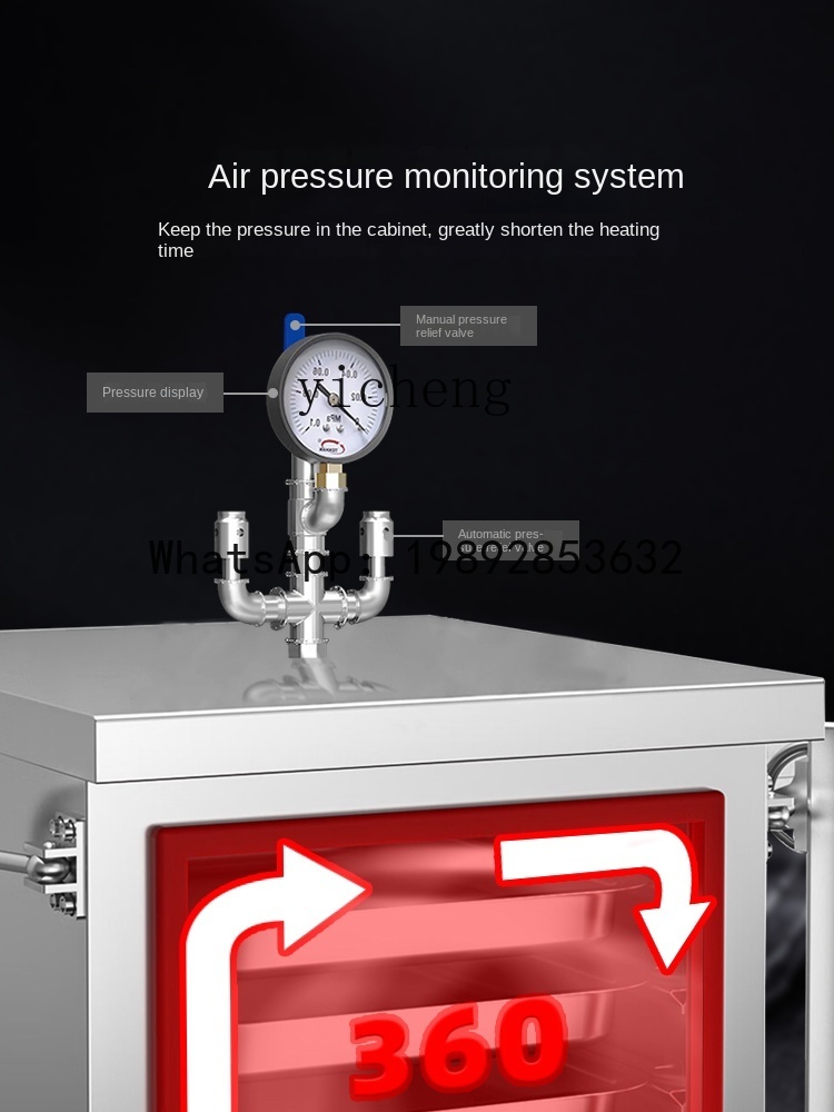 S5 Vaporizador de Arroz de Alt - Commercial Steamer Cabinet avaliação e preço