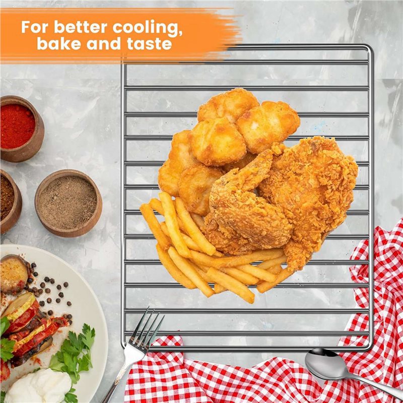 【PASSIONE】2X Grelha para Frita - Ninja Air Fryer Dt201 avaliação e preço