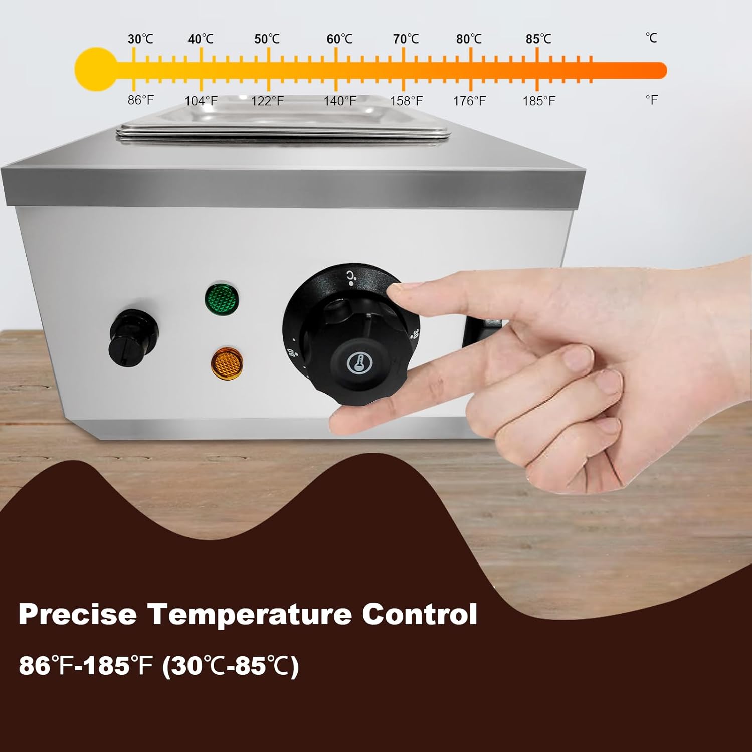 TWISTER.CK Panela de Derreter  - Commercial Kitchen Warmer avaliação e preço