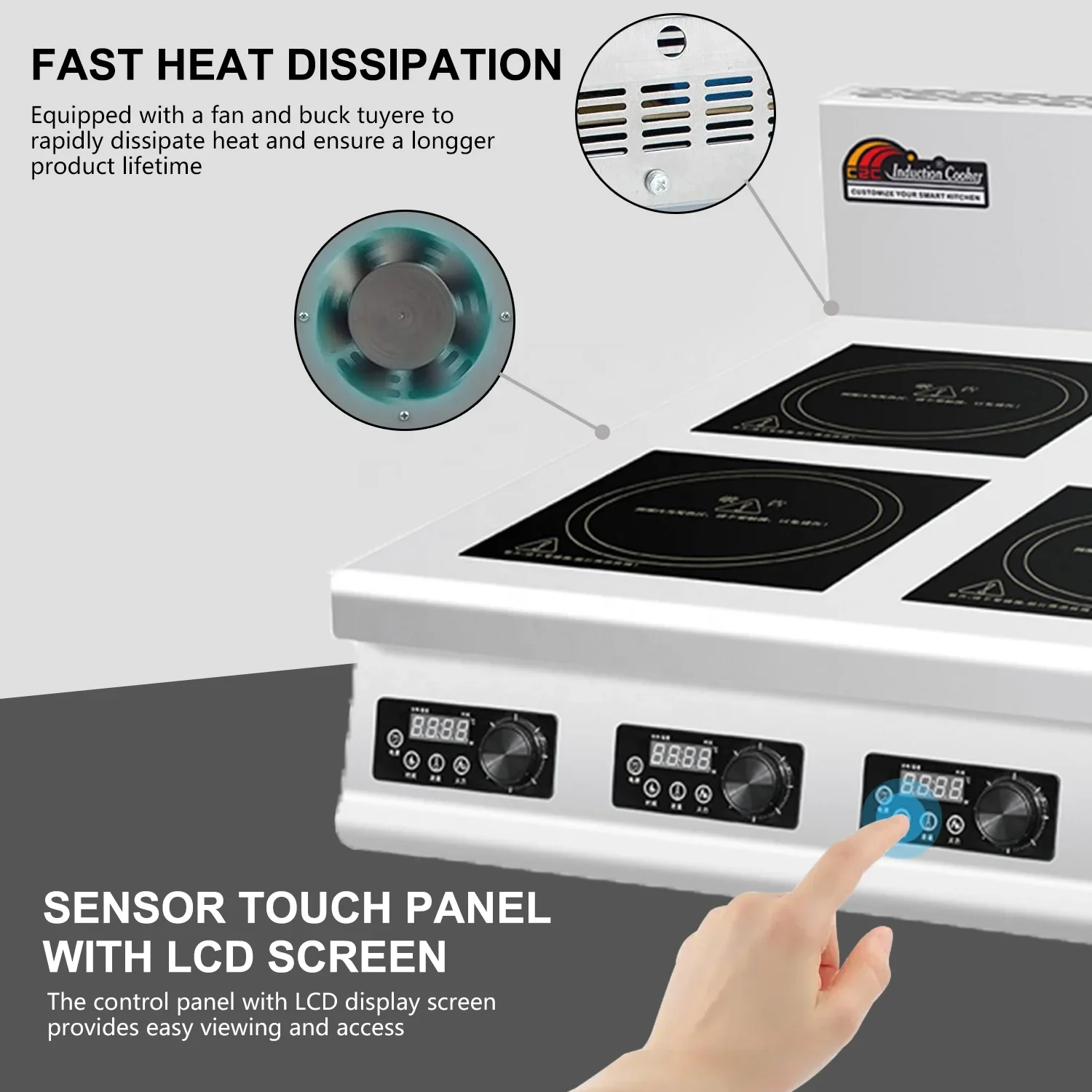 Fogão de indução comercial ind - Commercial Kitchen Induction avaliação e preço