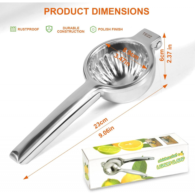 Espremedor de limão comercial  - Commercial Kitchen Juicer avaliação e preço