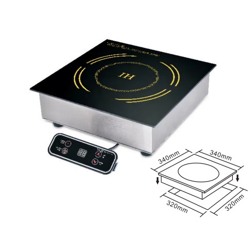 Fogão Elétrico Comercial de Al - Commercial Kitchen Induction avaliação e preço