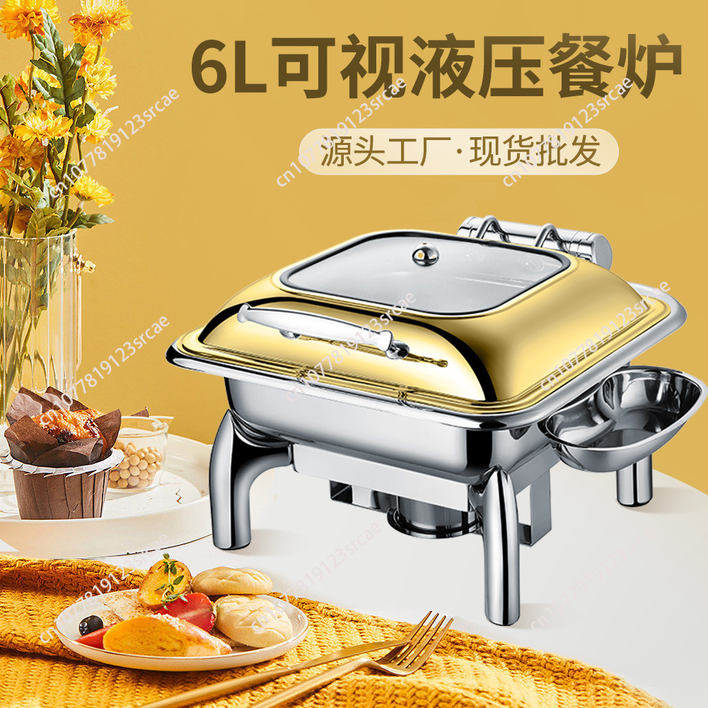 Conjunto de Rechaud Redondo de - Commercial Kitchen Induction avaliação e preço
