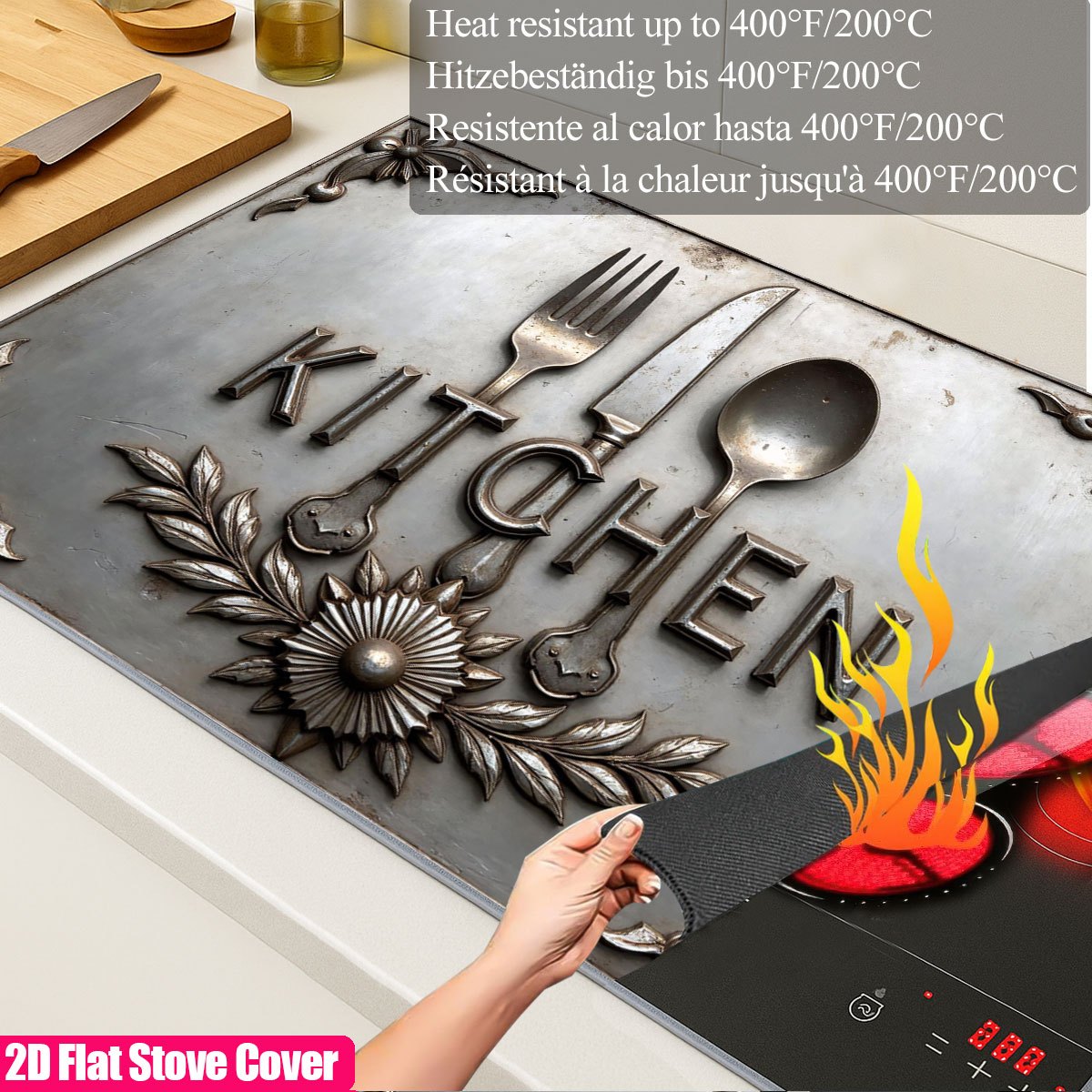 Protetor de Fogão de Metal Res - Commercial Kitchen Induction avaliação e preço