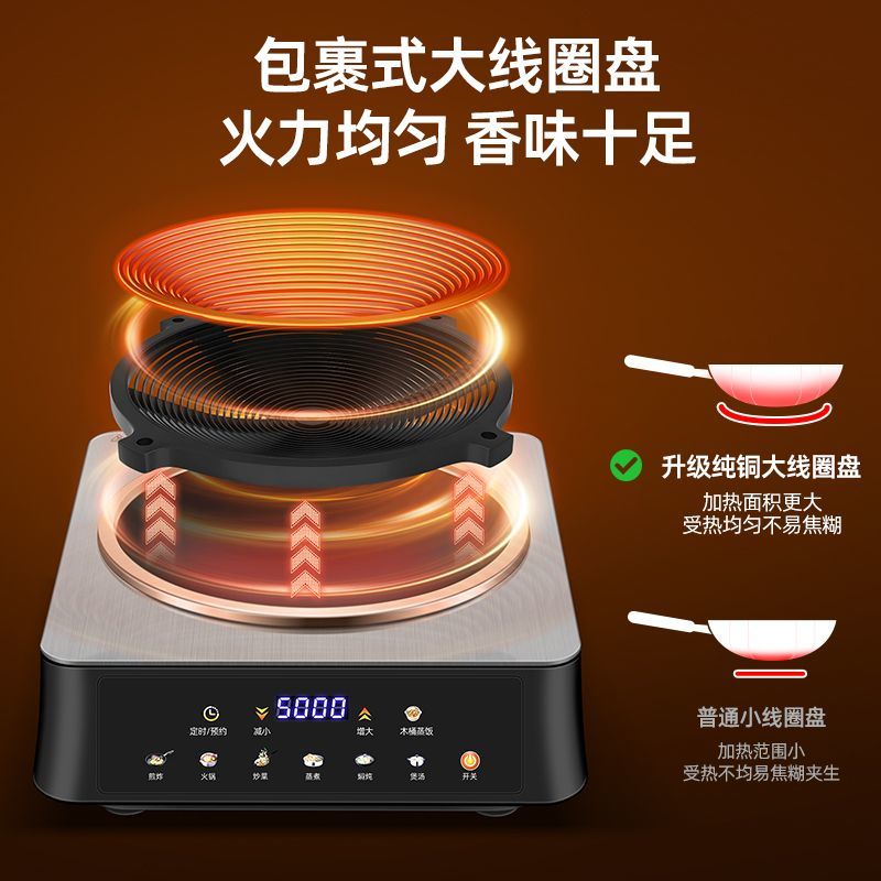 Cooktop de indução de alta pot - Commercial Kitchen Induction avaliação e preço