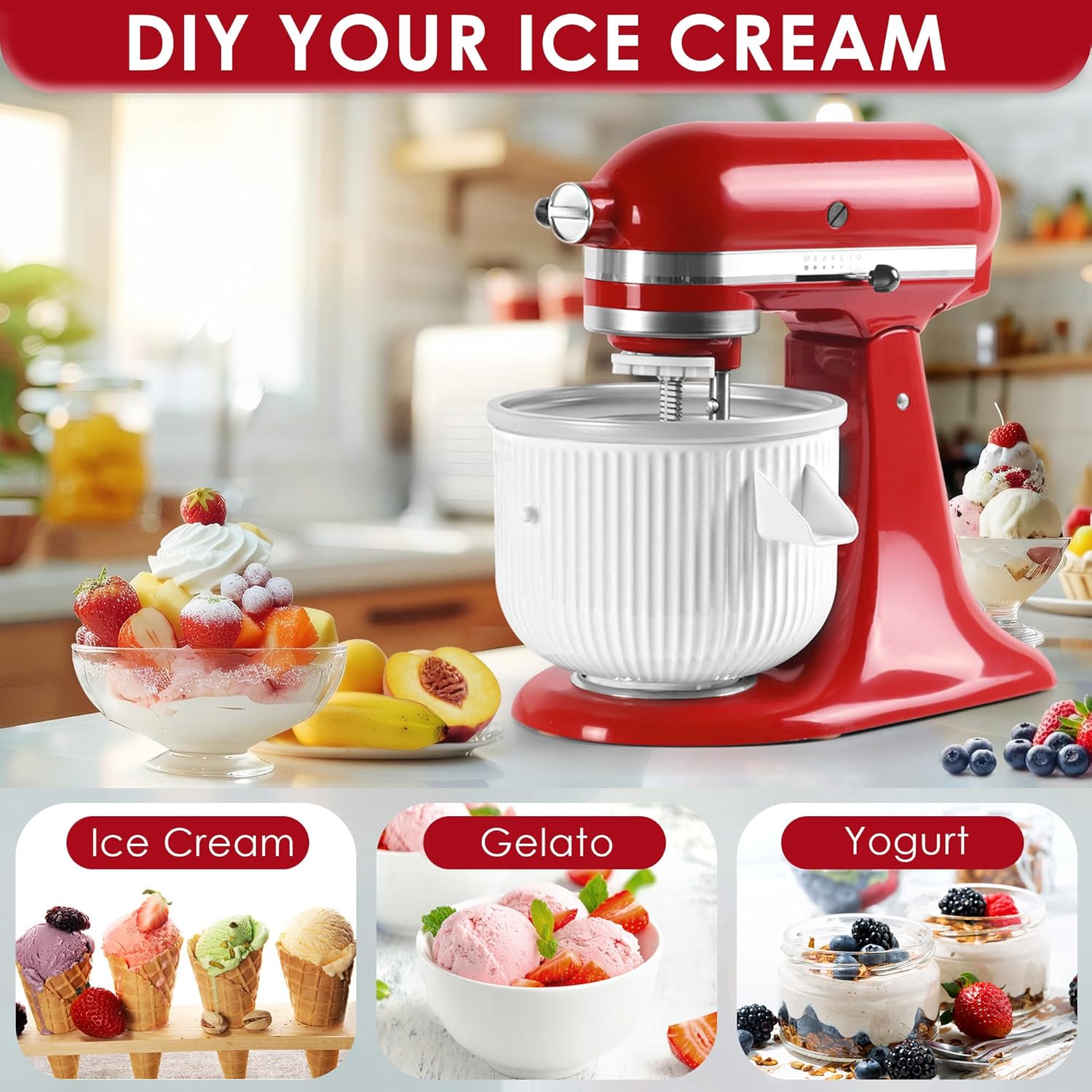 Acessório para máquina de sorv - Commercial Kitchen Juicer avaliação e preço